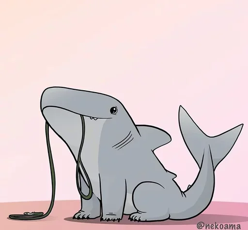 Эмодзи Shark pups