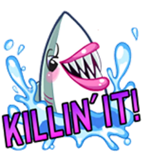 Эмодзи Sharks