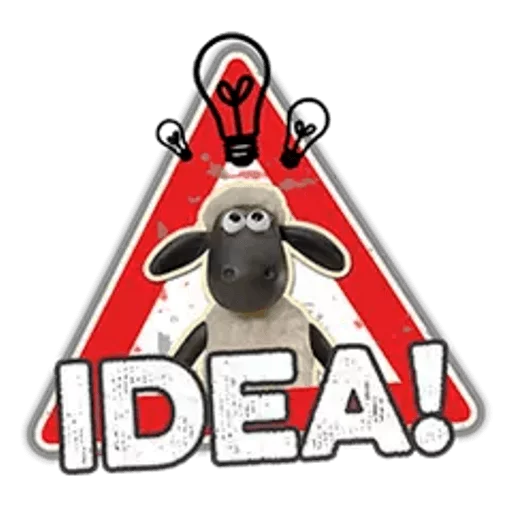 Эмодзи Shaun the Sheep