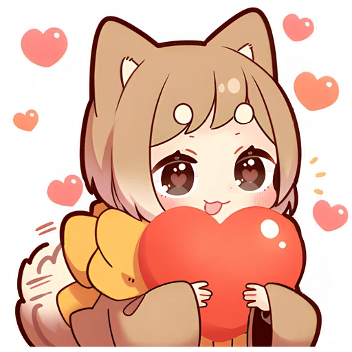 Эмодзи Щенок Шиба