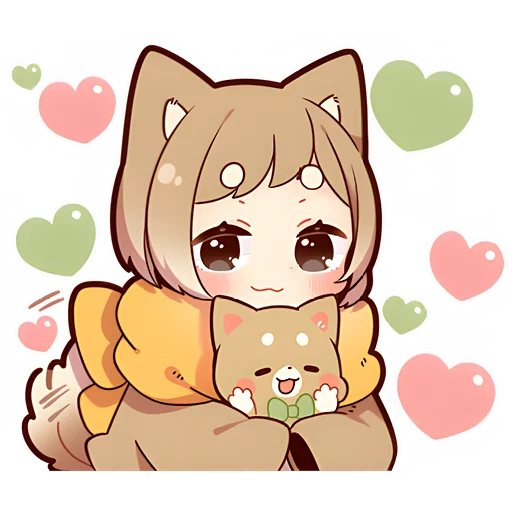 Эмодзи Щенок Шиба