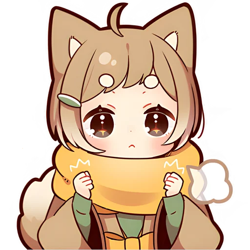 Эмодзи Щенок Шиба