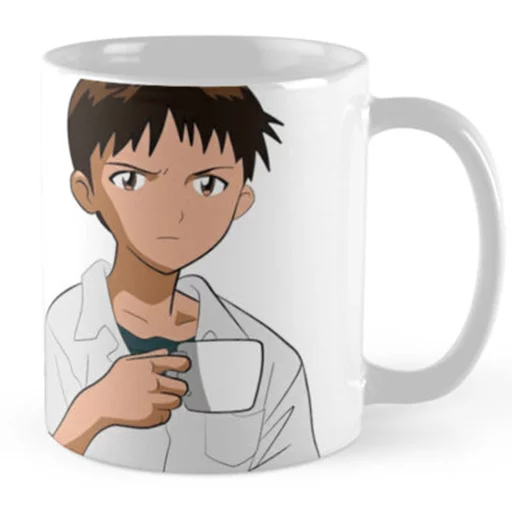 Эмодзи SHINJI WITH A FUCKING CUP