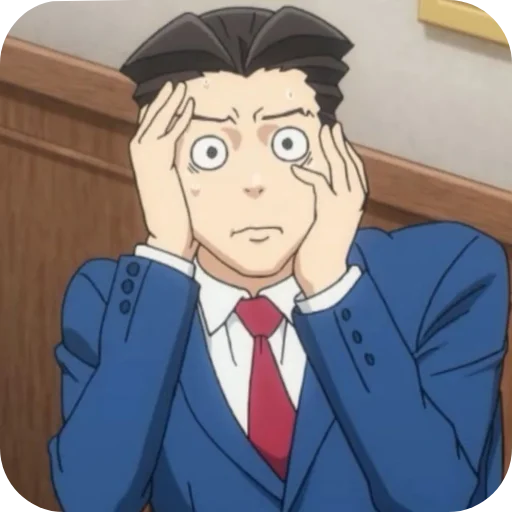 Эмодзи Phoenix Wright Ace Attorney