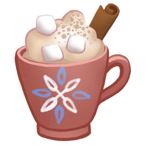 Эмодзи Зимняя девочка