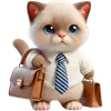 Эмодзи Сиамский котик
