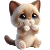 Эмодзи Сиамский котик