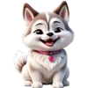 Эмодзи Сибирские хаски