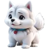 Эмодзи Сибирские хаски