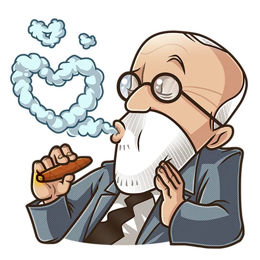 Эмодзи Sigmund Freud