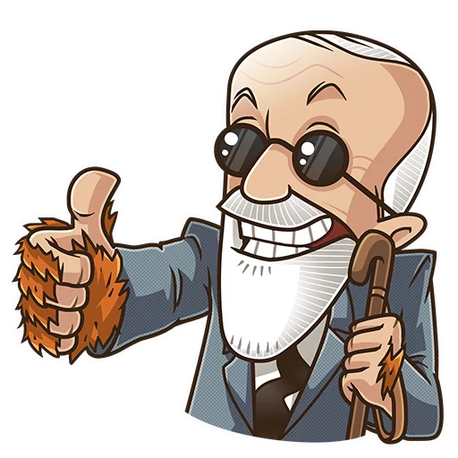 Эмодзи Sigmund Freud