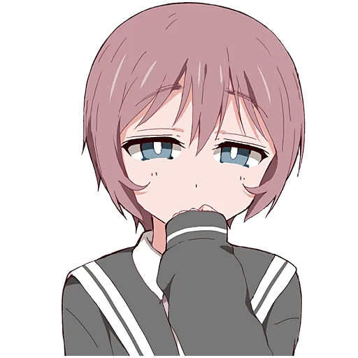 Эмодзи Молчаливая тян