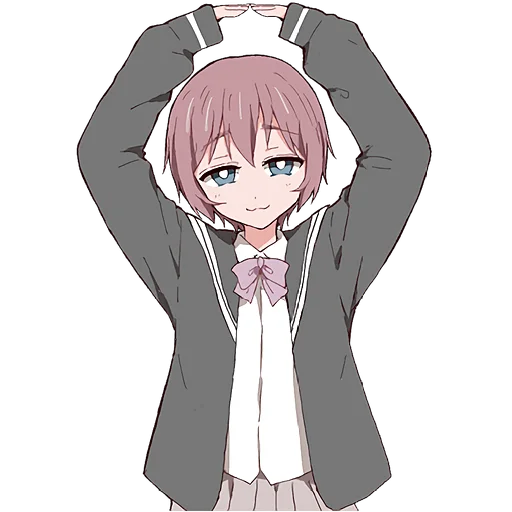 Эмодзи Молчаливая тян