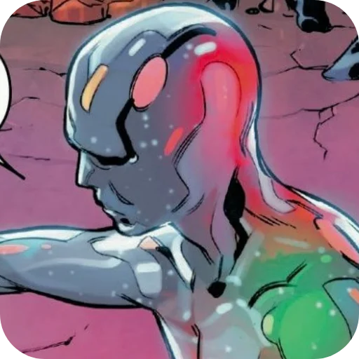 Эмодзи Silver Surfer