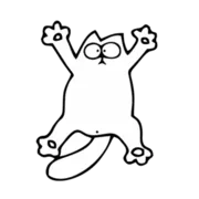 Эмодзи Simons cat