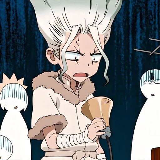 Эмодзи Dr Stone