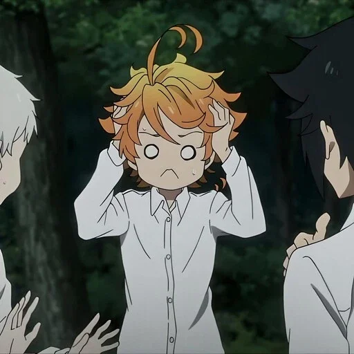 Эмодзи Обещанный неверленд