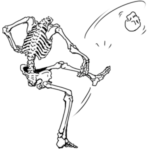Эмодзи Skeleton