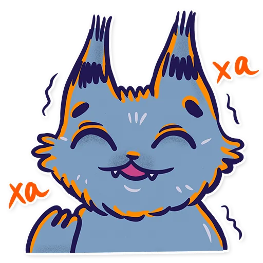 Эмодзи Скетч-кот