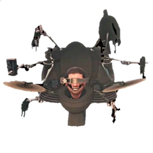 Эмодзи Скибиди туалет