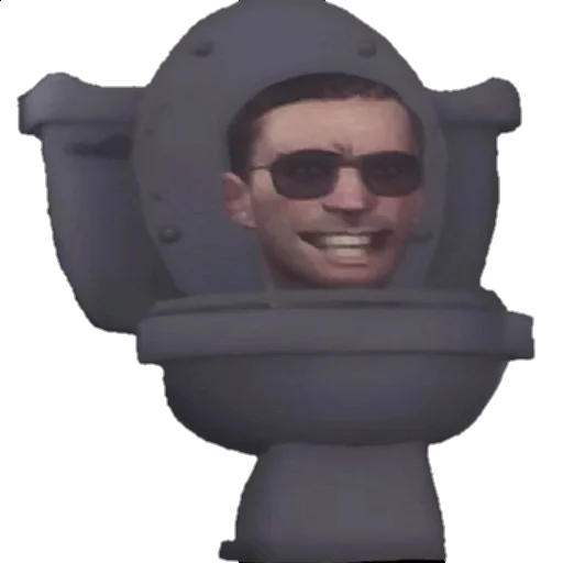 Эмодзи Скибиди туалет