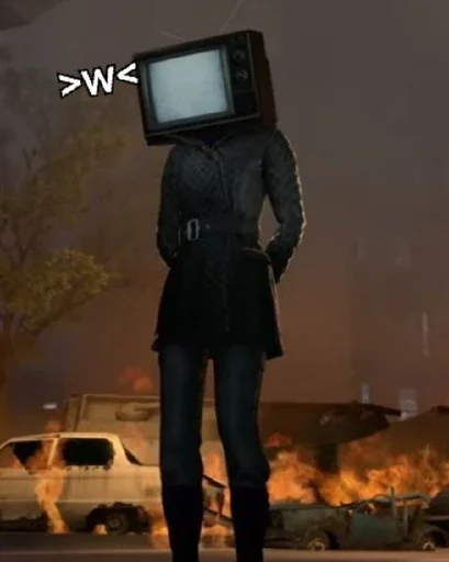 Эмодзи Скибиди туалет