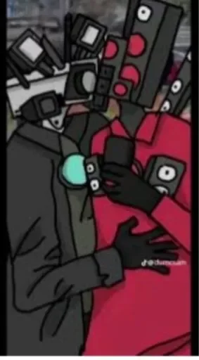 Эмодзи Скибиди туалет