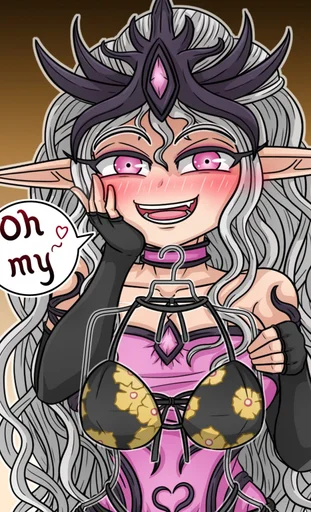 Эмодзи Slaanesh Chan / Пропаганда ереси