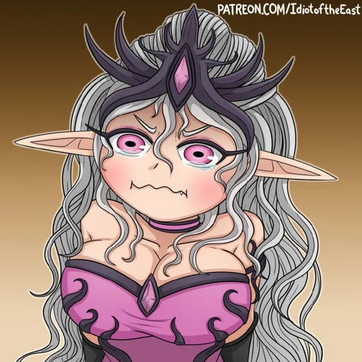 Эмодзи Slaanesh Chan / Пропаганда ереси