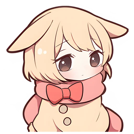 Эмодзи Сладкий зайчик 3