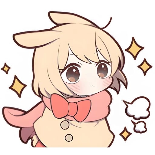 Эмодзи Сладкий зайчик 2