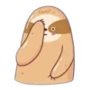 Эмодзи Funny Sloth