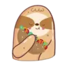 Эмодзи Funny Sloth
