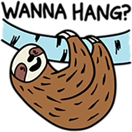 Эмодзи Sloth
