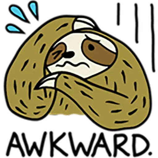 Эмодзи Sloth