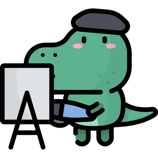 Эмодзи Маленький Динозаврик