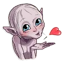 Эмодзи Gollum
