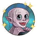 Эмодзи Gollum