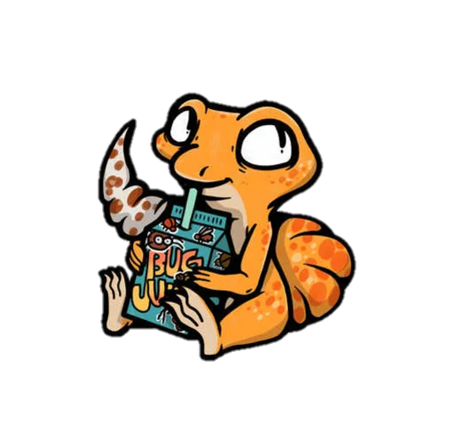 Эмодзи Smile Gekko