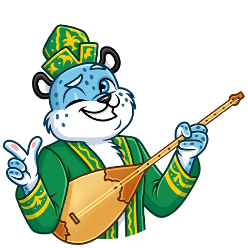 Эмодзи Снежный Барс Без Текста