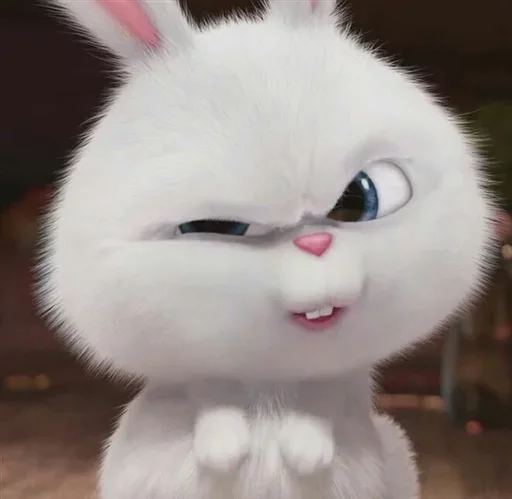 Эмодзи Snowball the rabbit