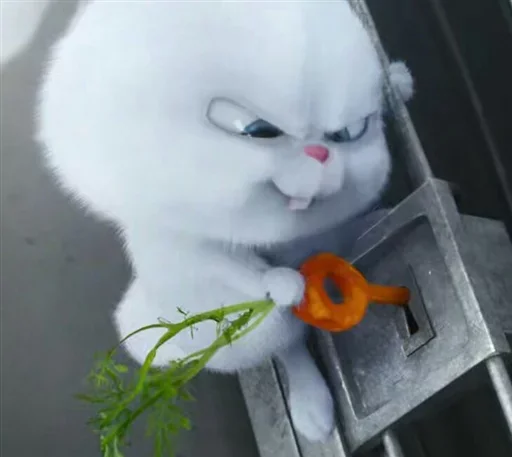 Эмодзи Snowball the rabbit