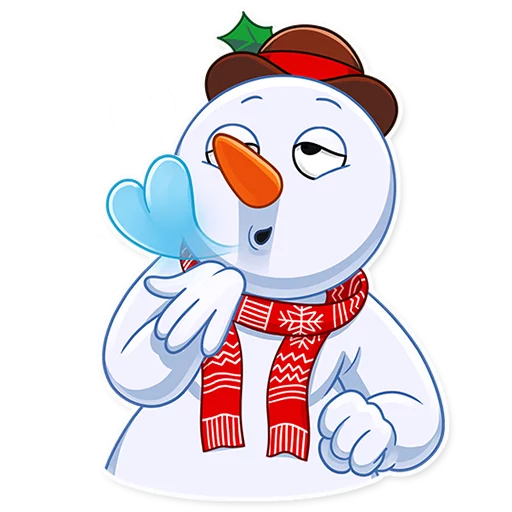 Эмодзи Snowy Buddy