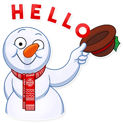 Эмодзи Snowy Buddy