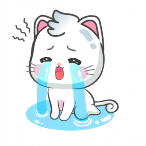 Эмодзи Snowy Cat: