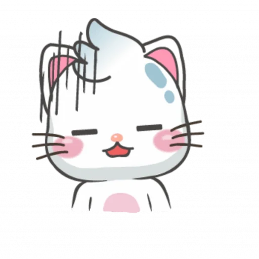 Эмодзи Snowy Cat: