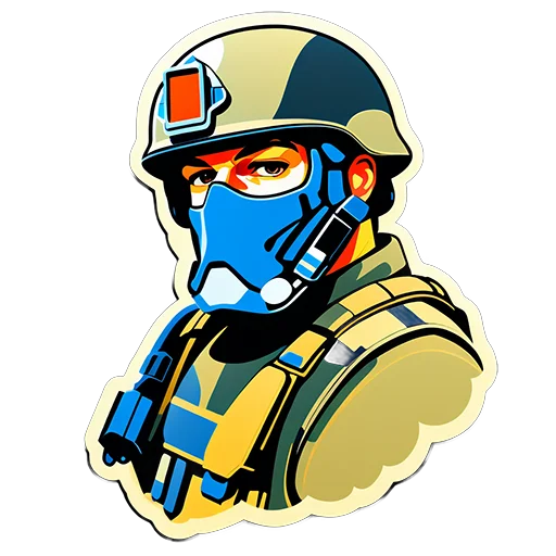 Эмодзи Soldier Barik