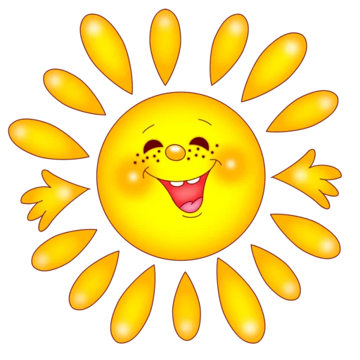 Эмодзи Солнышки