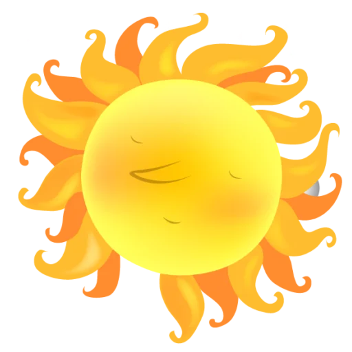 Эмодзи Солнышки