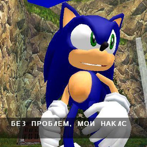 Эмодзи Sonic Adventure